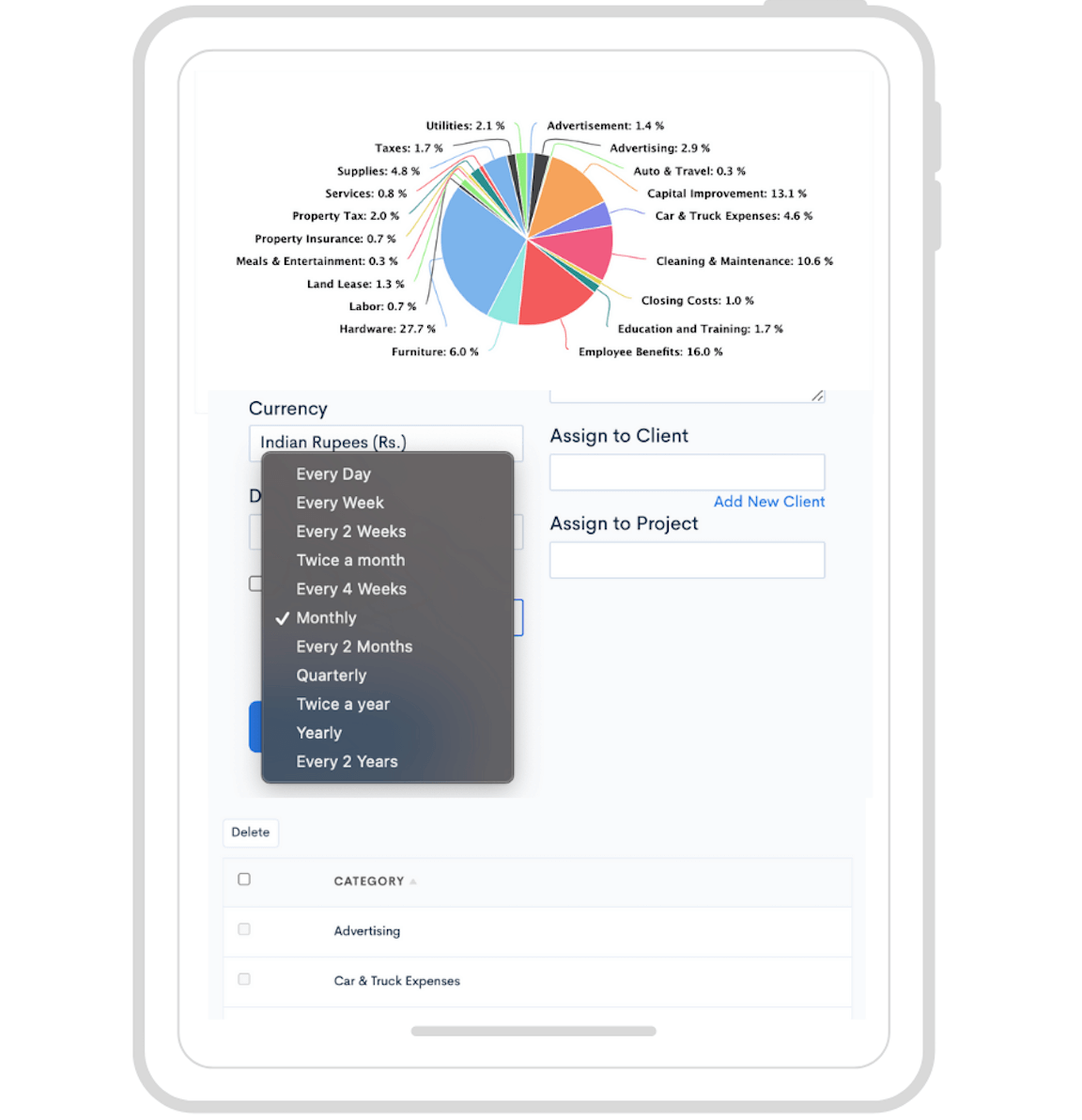 Give ability to your clients to accept the estimate online, convert estimate to invoice