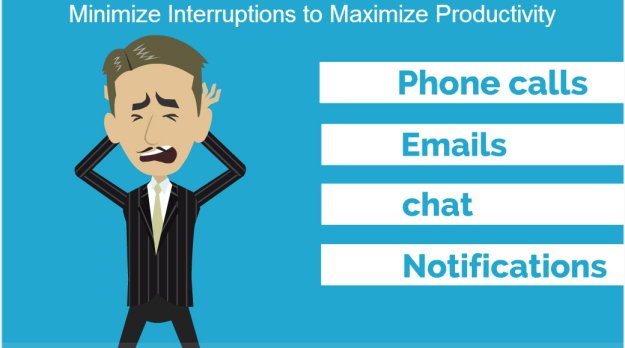Minimize Interruptions to Maximize Productivity