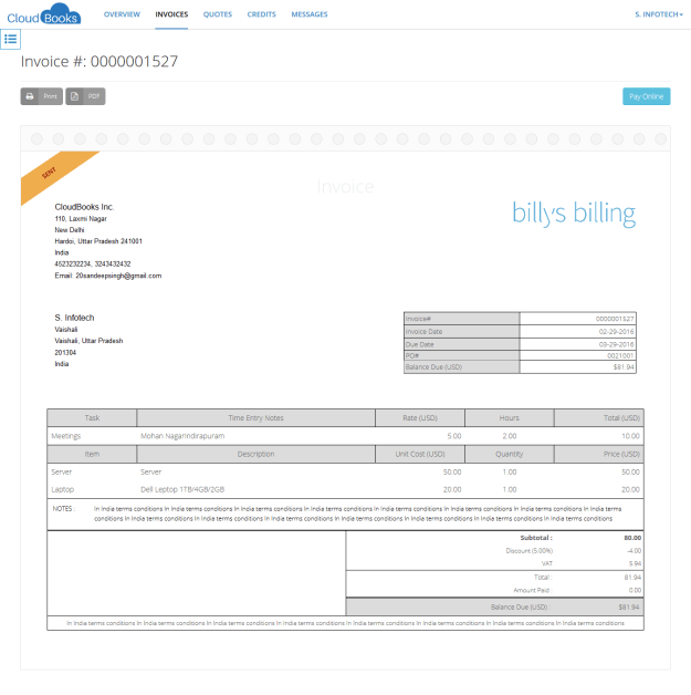 Get Paid with PayPal Online
