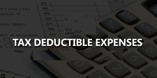 What are deductible expenses for self in the statement of income?