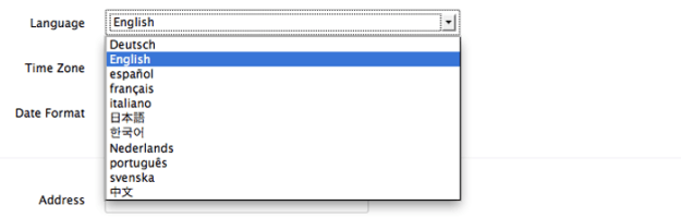 Send your invoices in any language