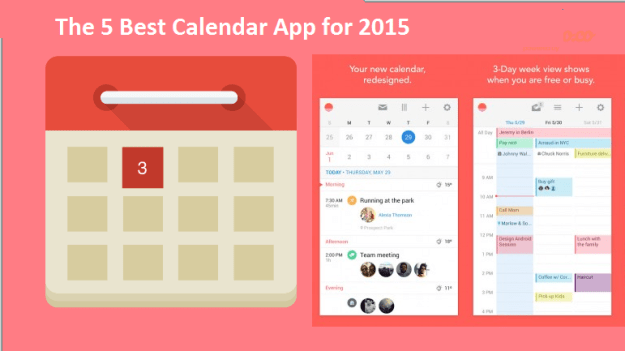 5 Best Calendar App for 2015